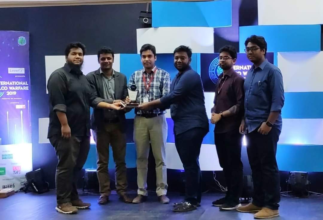 Champion in “Robo War” segment of “International Telco Warfare 2019”